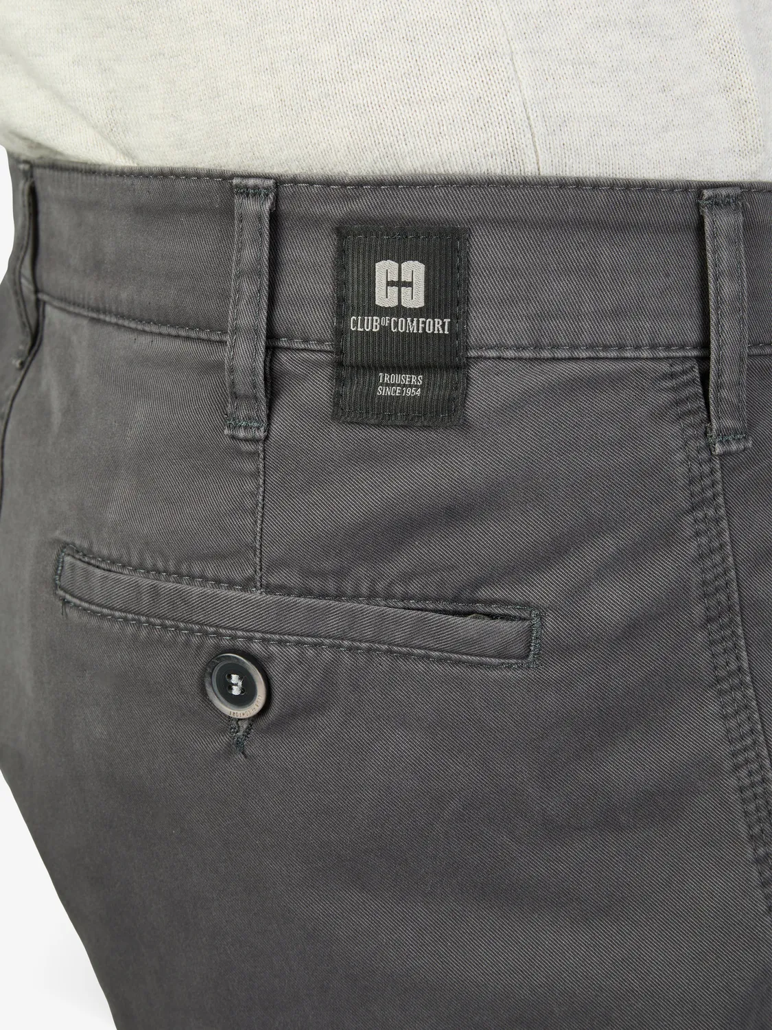 Club of Comfort Denver 4402 Hose grau Safety-Pocket