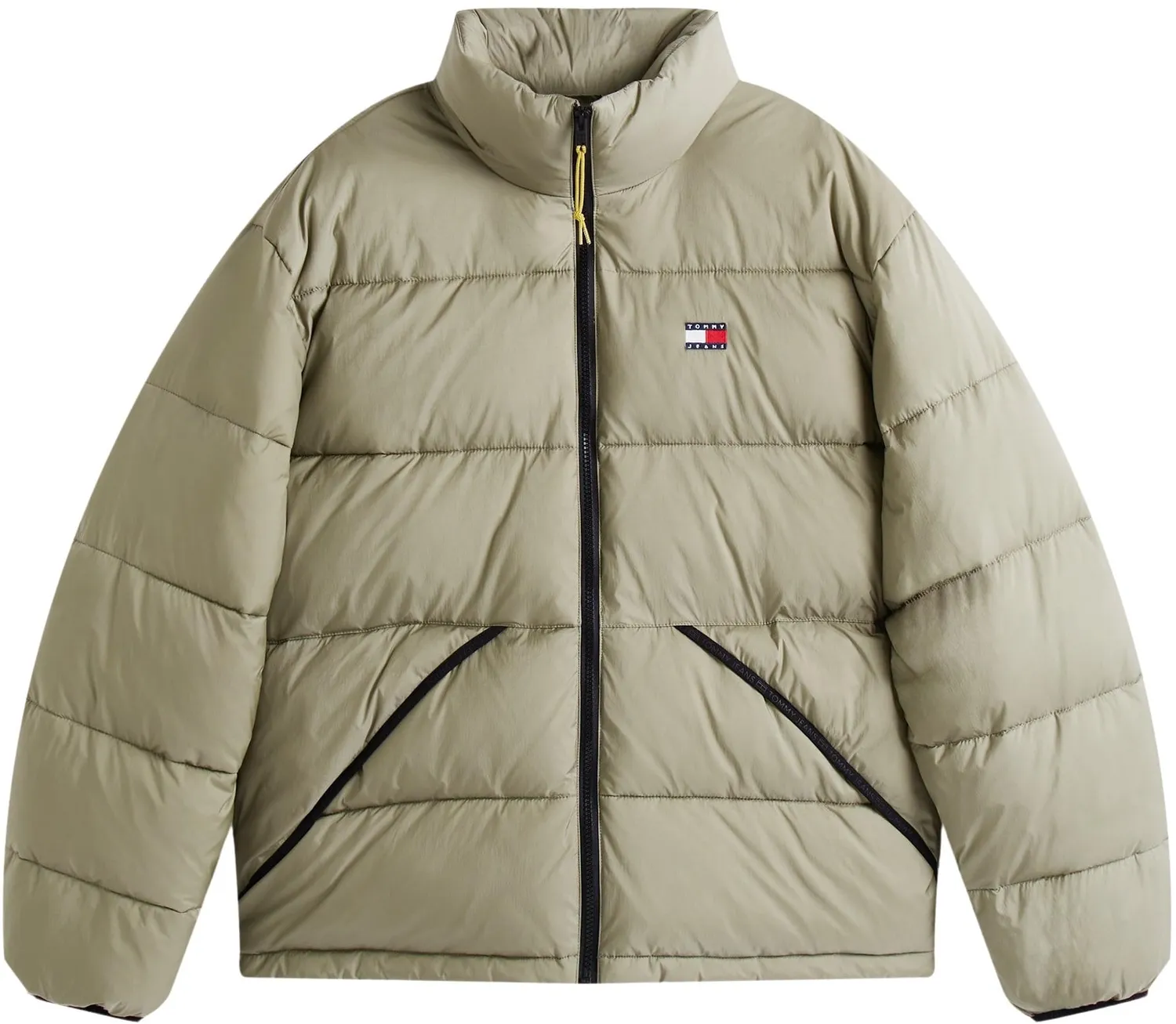 Tommy Jeans Vail Pufferjacke Herren Blau Stehkragen Winter
