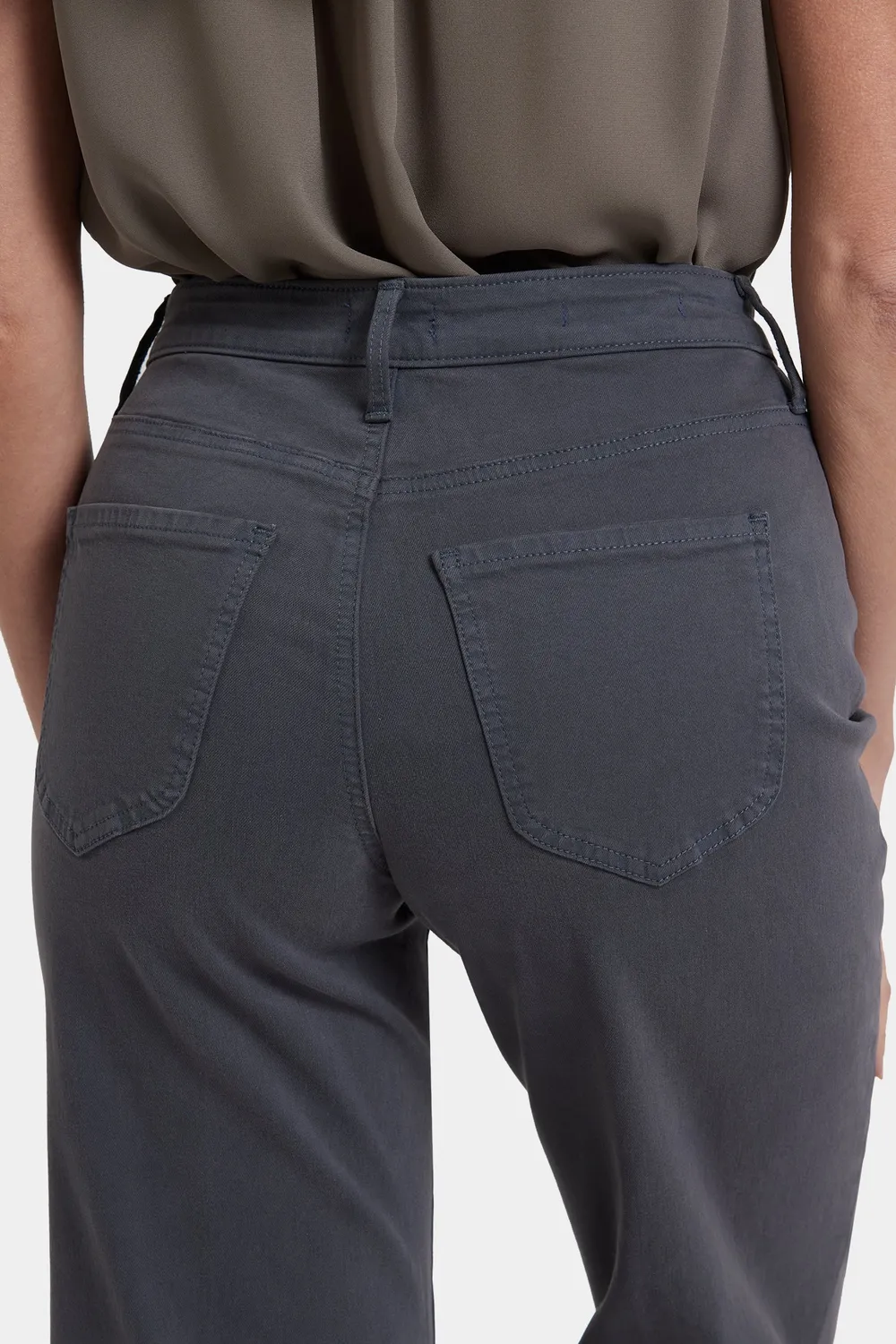 NYDJ Mia Palazzo Jeans Vintage Charcoal Weit