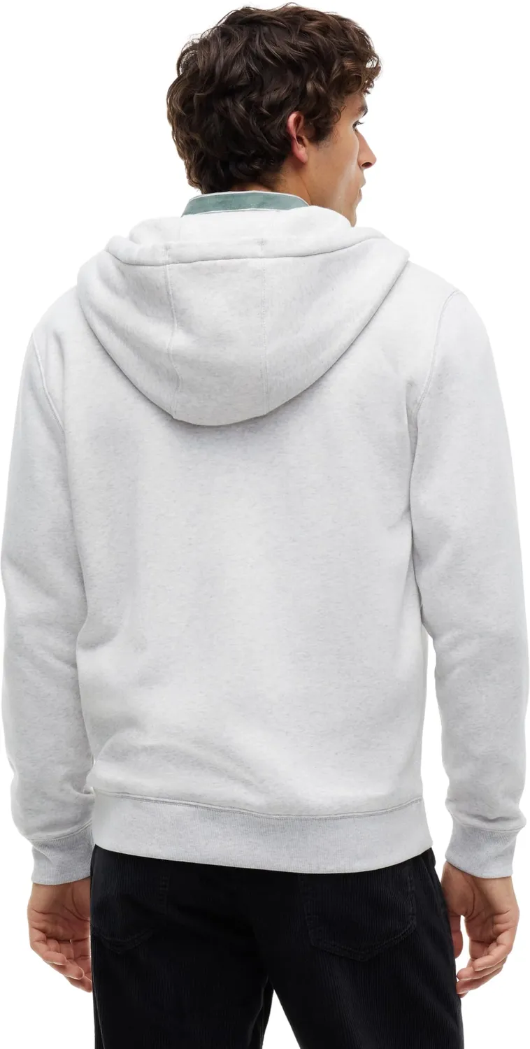 Tommy Jeans TJM DM0DM20743 Zip-Hoodie Grau M Fleece