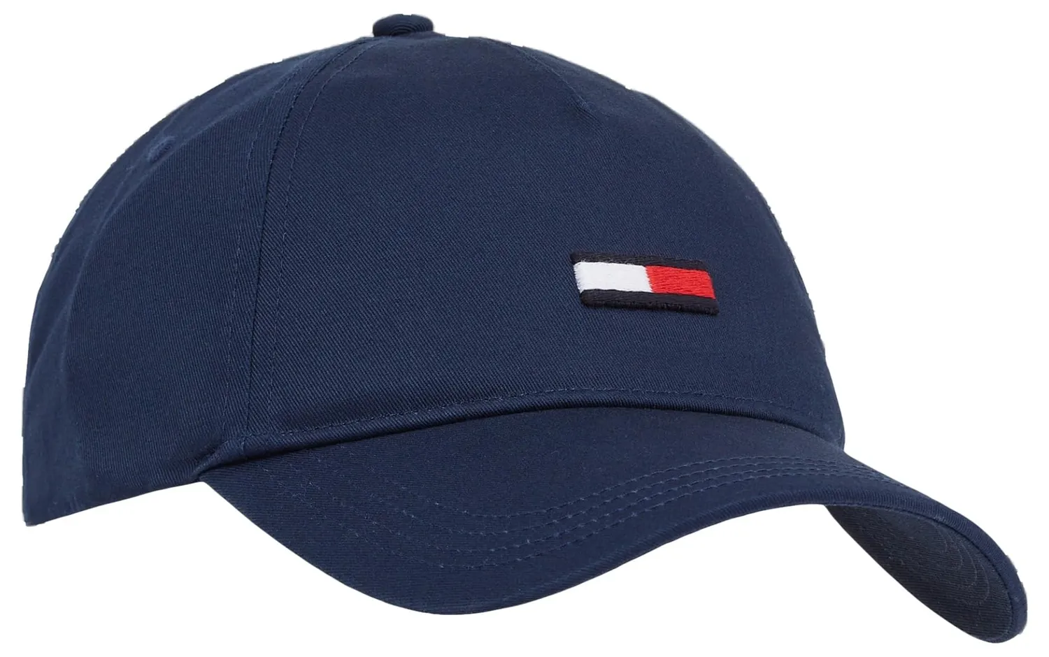 Tommy Jeans TJW Flag Cap Kappe Schwarz Flaggen-Logo