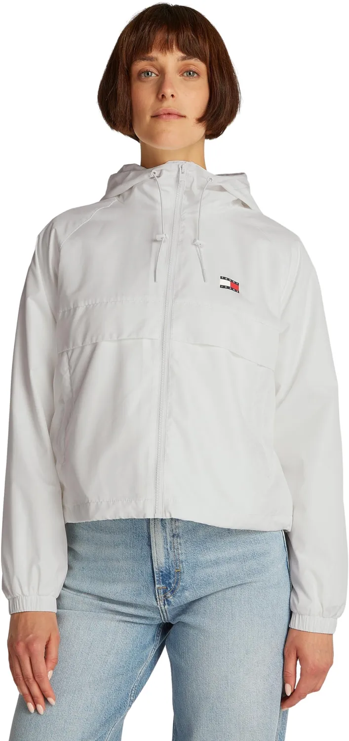Tommy Jeans Essential Damen Windbreaker Jacke mit Kapuze