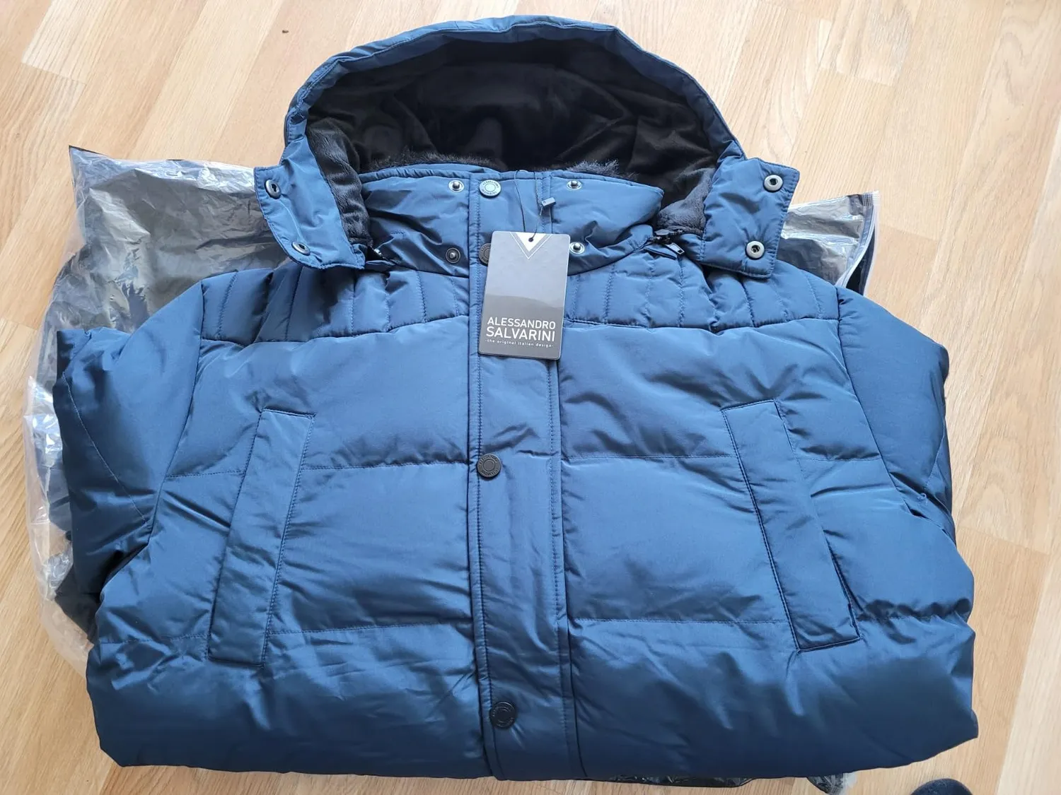 Alessandro Salvarini AS-326 Winterjacke Herren wasserabweisend