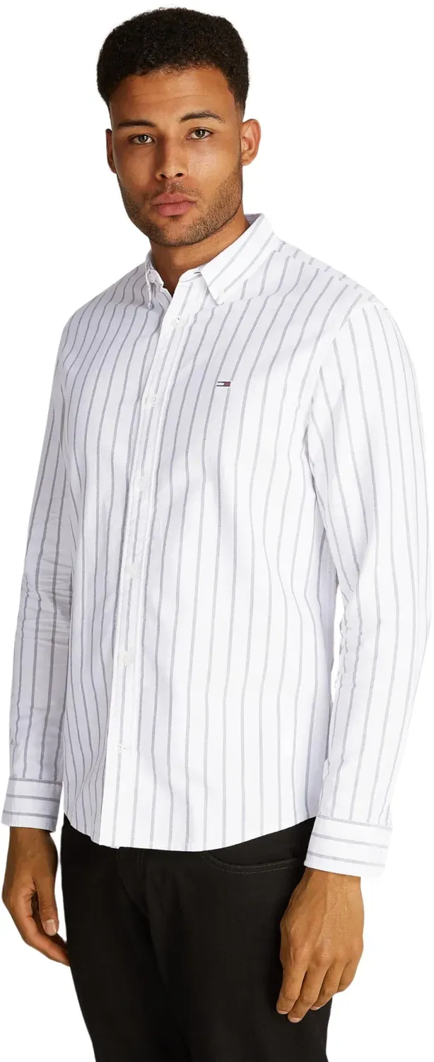 Tommy Jeans Oxford Stripe Hemd Herren S