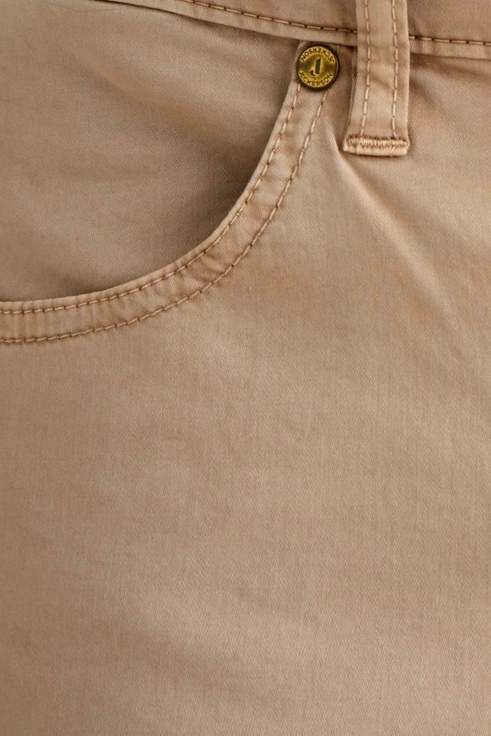 Jeckerson Jordan Hose Slim Fit beige Zement Stretch