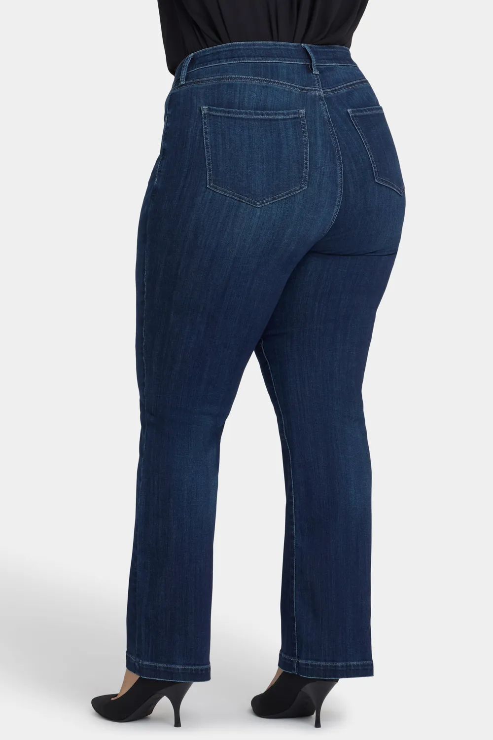 NYDJ Teresa Wide Leg Jeans Ink Skyline Plus Size