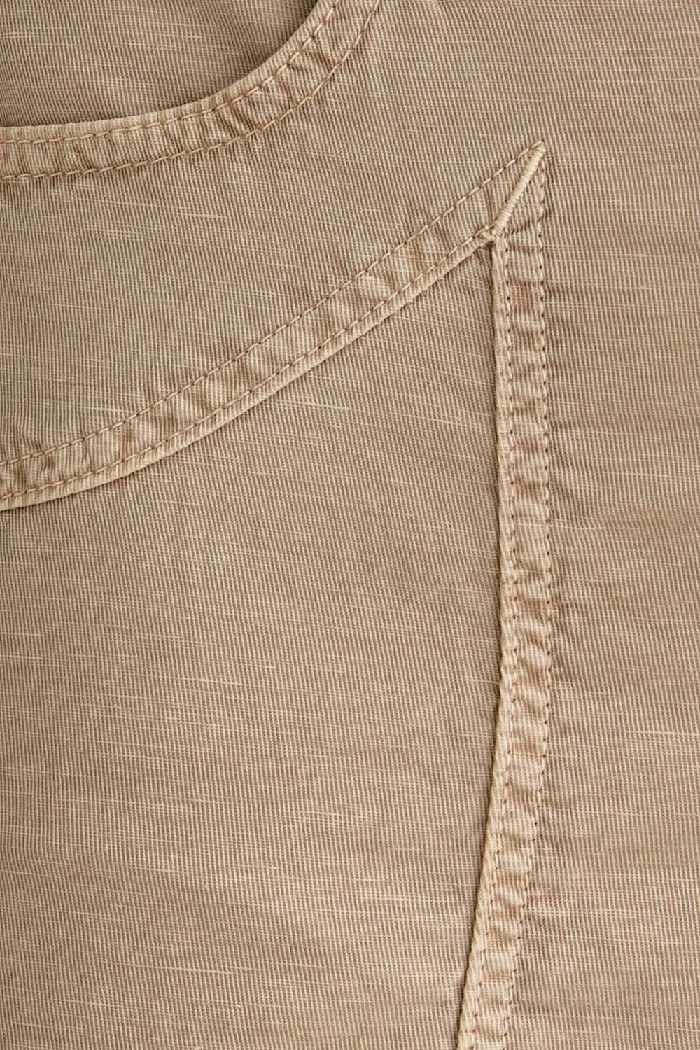 Jeckerson John Hose beige Zement Slim Fit Leinen-Mix