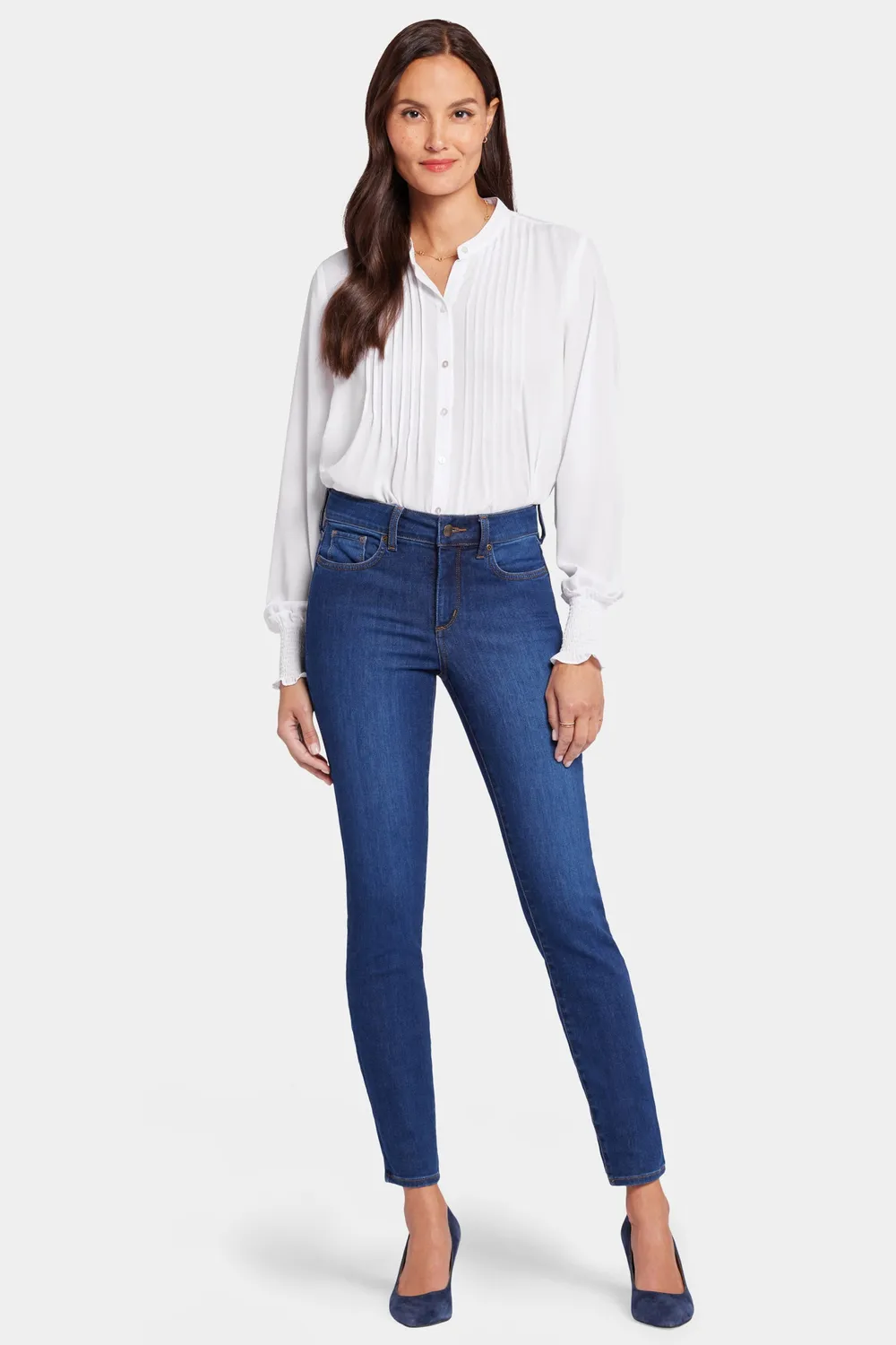 NYDJ Ami Skinny Jeans Petite Cooper schmal