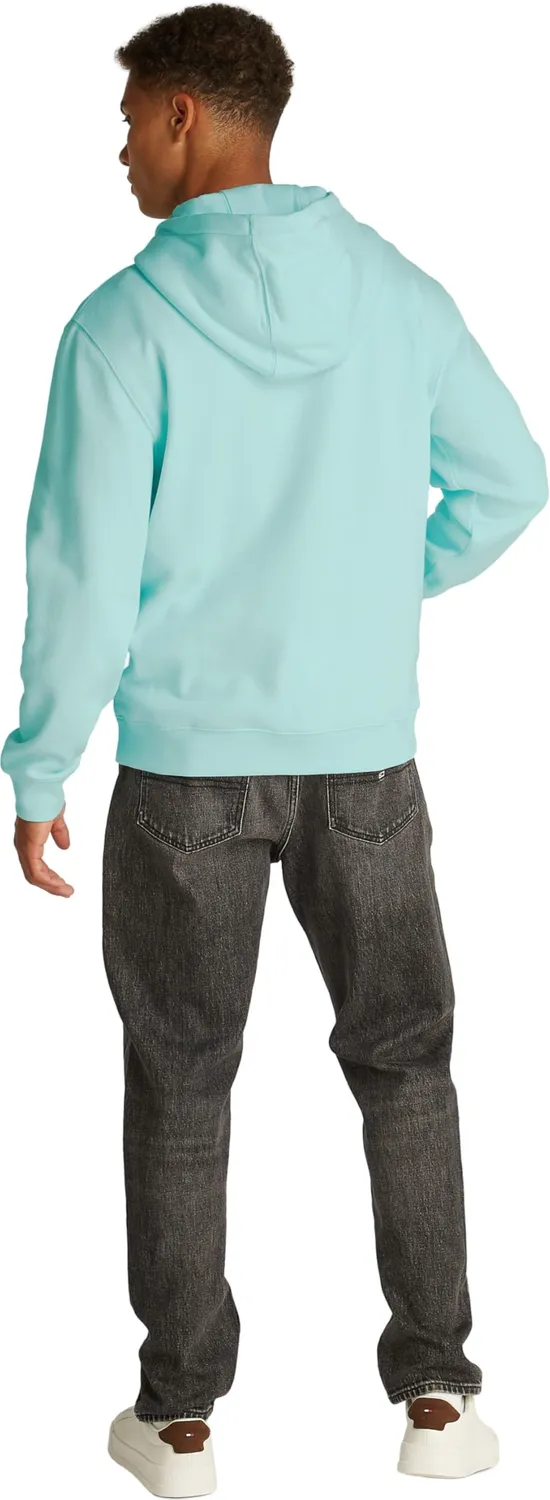 Tommy Jeans TJM Reg S Flag Hoodie Grün 3XL mit Kapuze