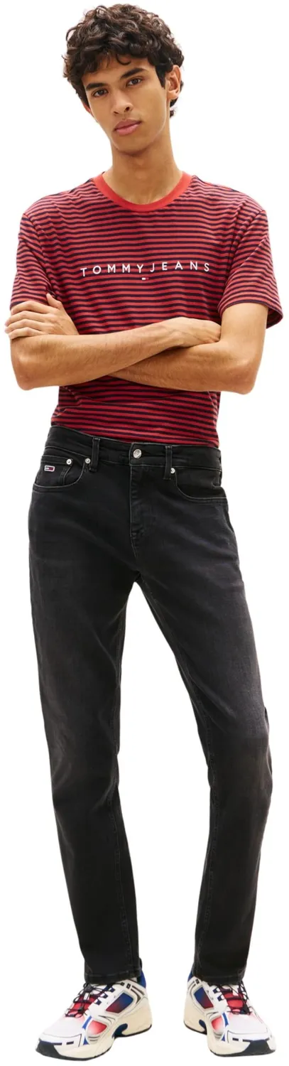 Tommy Jeans Scanton Slim Fit Herrenjeans 38W/30L schwarz