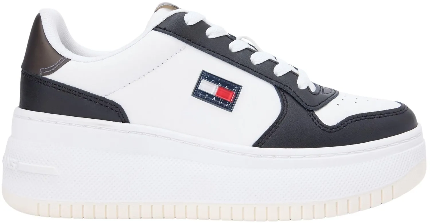 Tommy Jeans TJW Basket Flatform Sneaker Damen Weiß 38