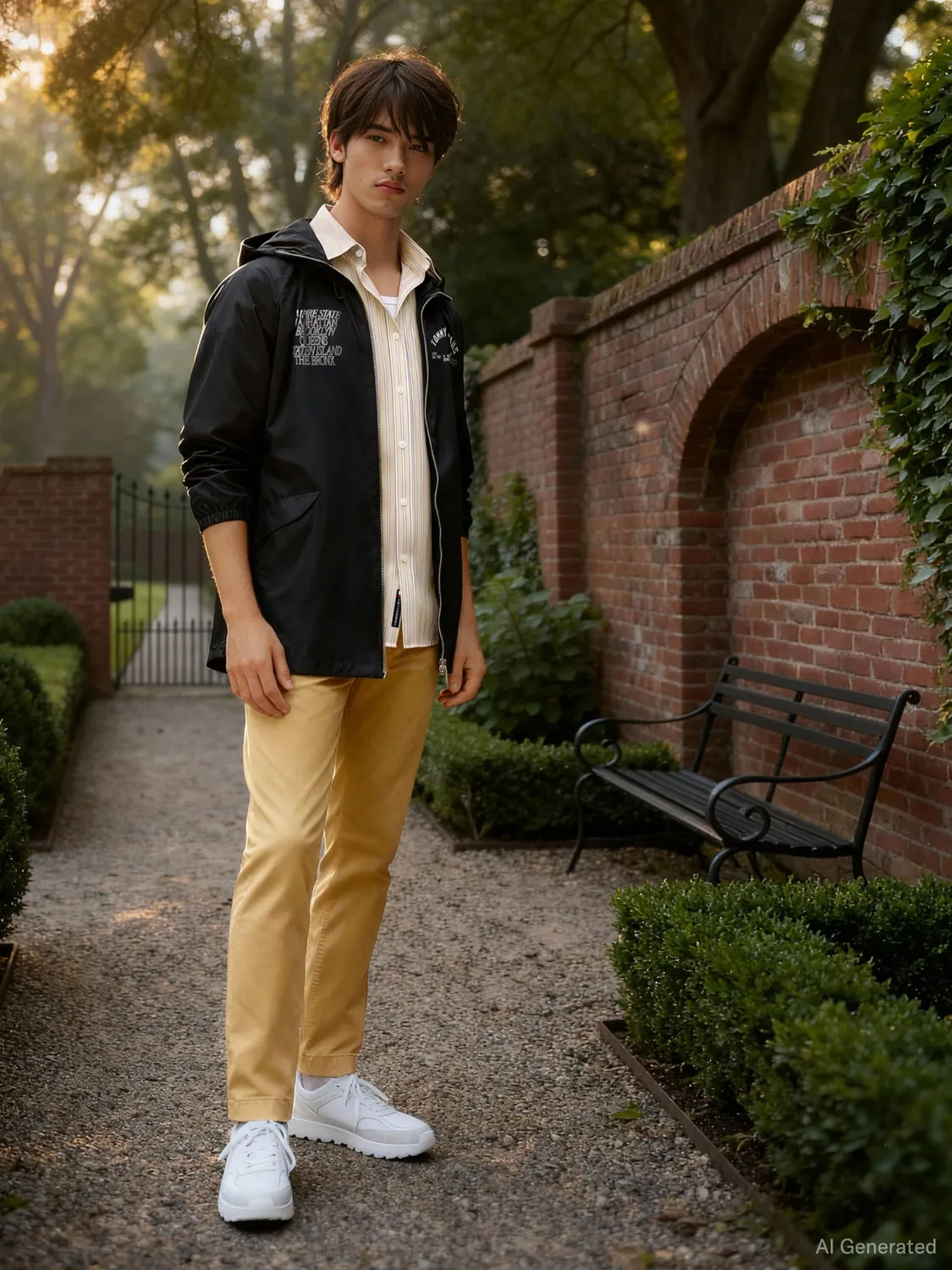 Tommy Jeans TJM Scanton Chino Hose Herren Stretch