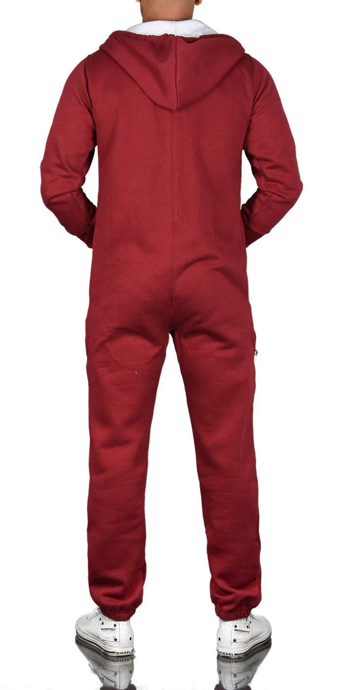 Alessandro Salvarini AS-039 Jumpsuit Overall Jogginganzug Stretch