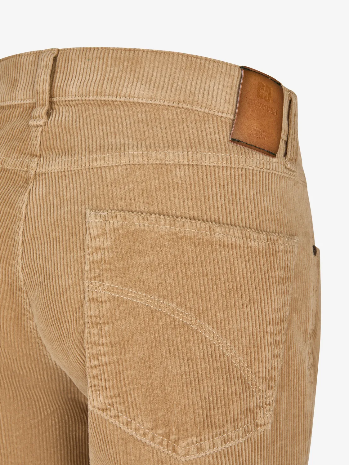 Club of Comfort Henry 8202 Cordhose hellbeige High Stretch