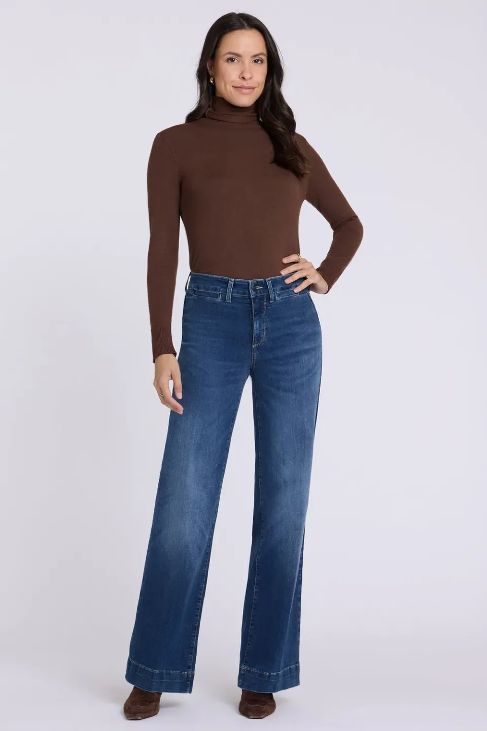 NYDJ Teresa Trouser Jeans Jordan weites Bein