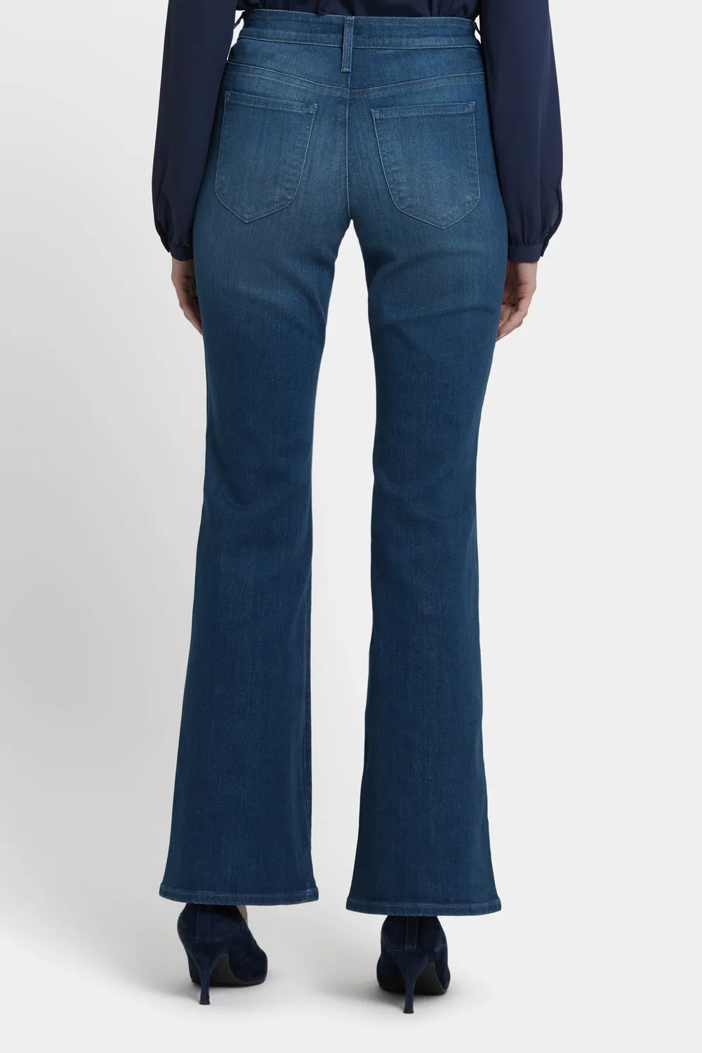 NYDJ Ava Flared Jeans Hugo Rain dunkelblau