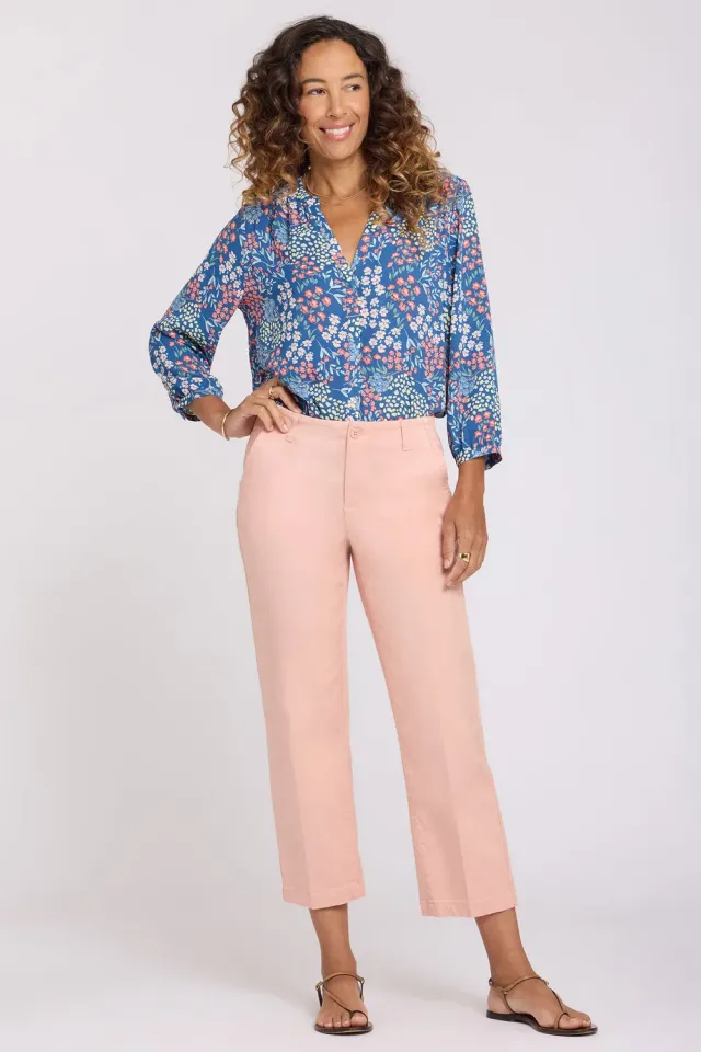 NYDJ Marilyn Straight Ankle Hose Desert Willow Stretch