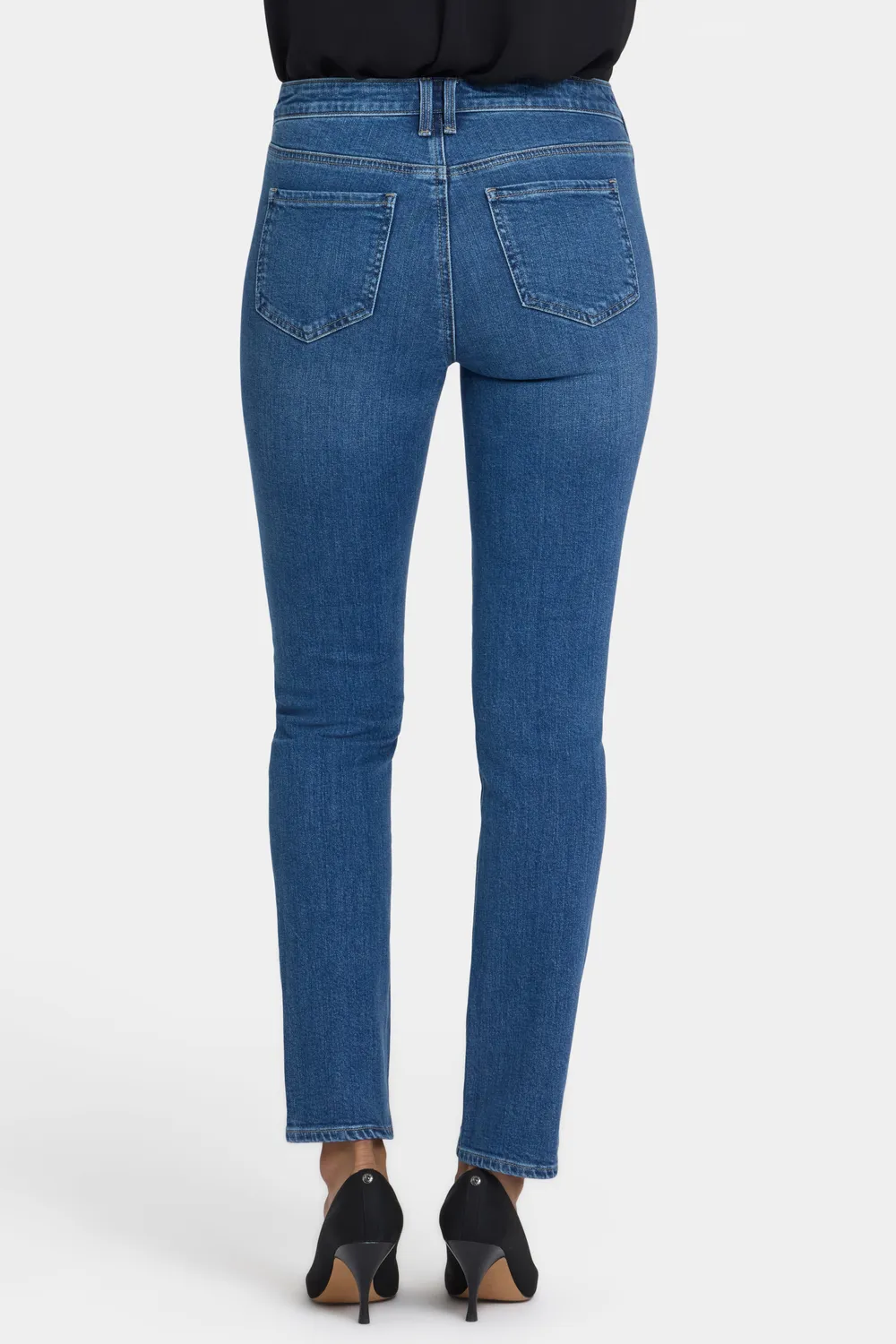 NYDJ Sheri Slim Jeans Opera Blue Indigo