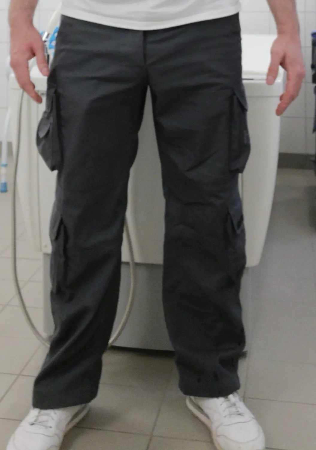 Alessandro Salvarini AS078 Cargohose lang Baumwolle mit Taschen