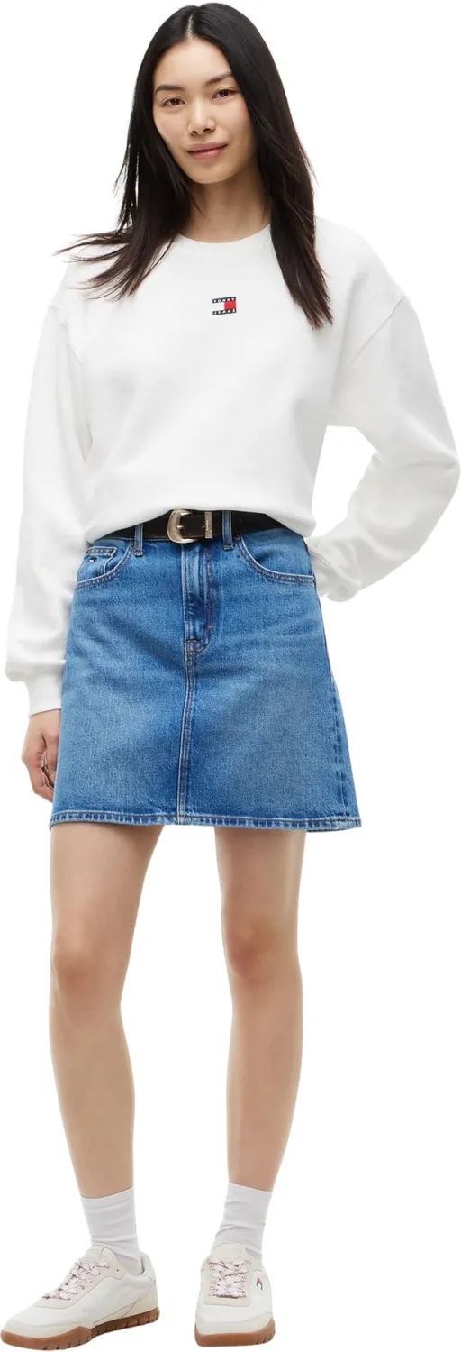 Tommy Jeans 90's Mom Skirt Mini Jeansrock Denim Medium Blau