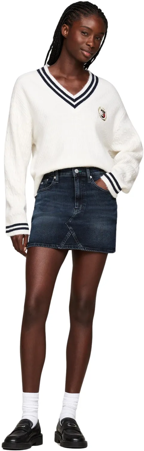 Tommy Jeans Izzie Jeansrock Kurz 25W Denim