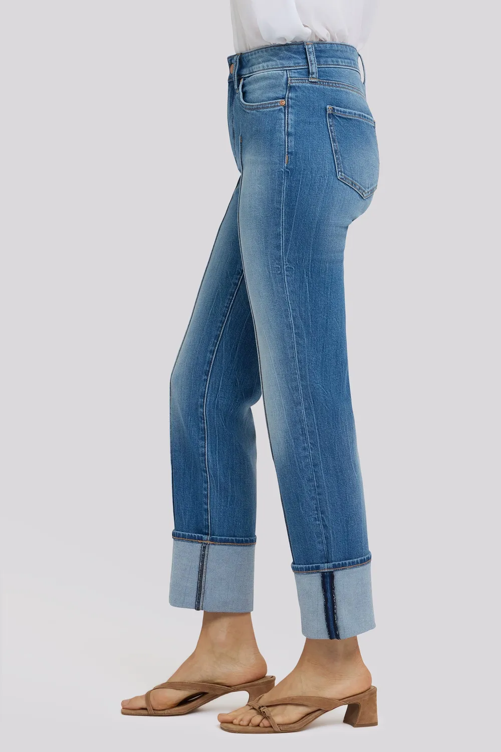 NYDJ Marilyn Straight Jeans Pacifica 8