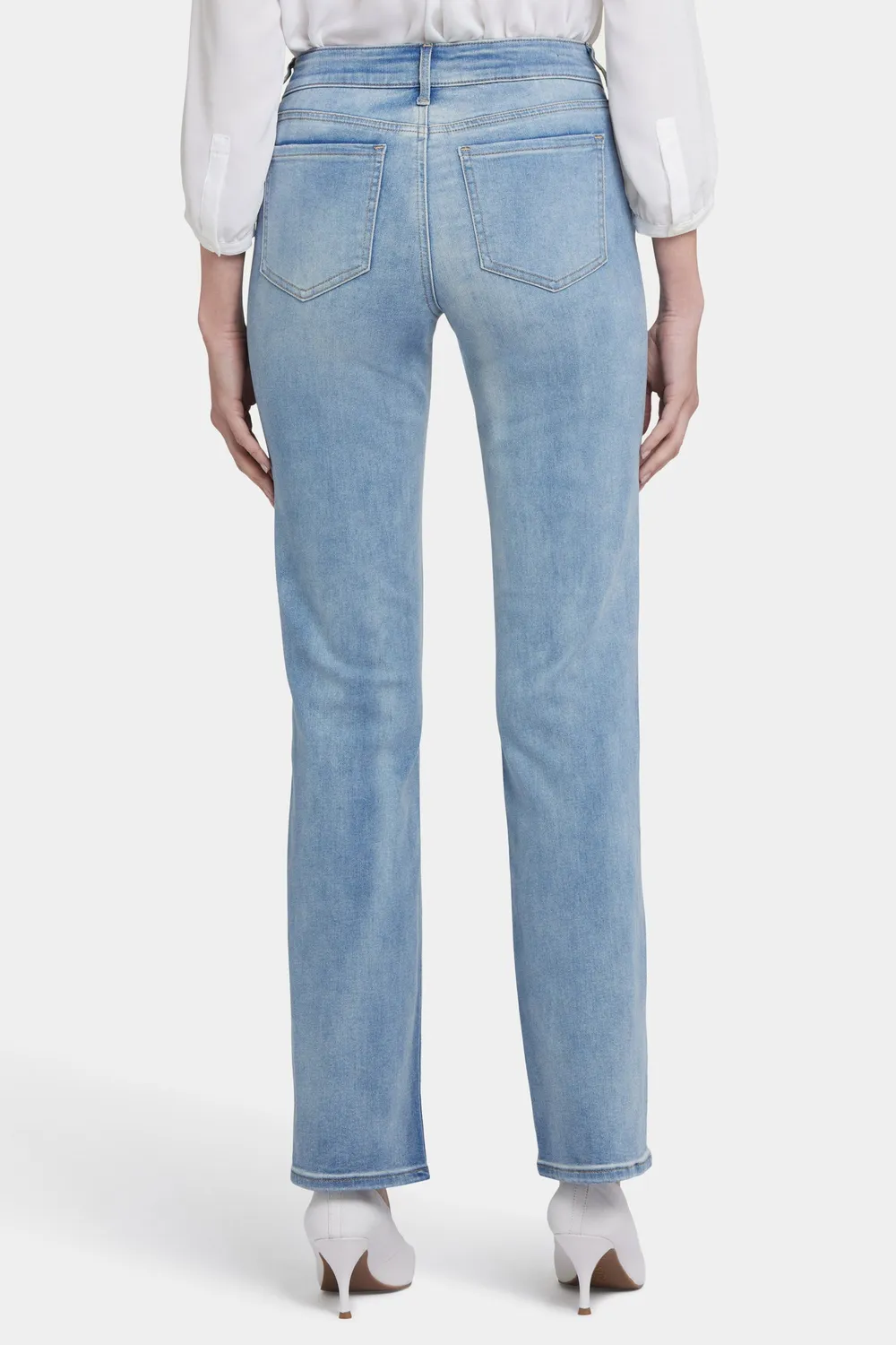 NYDJ Marilyn Straight Jeans Biscayne gerader Schnitt