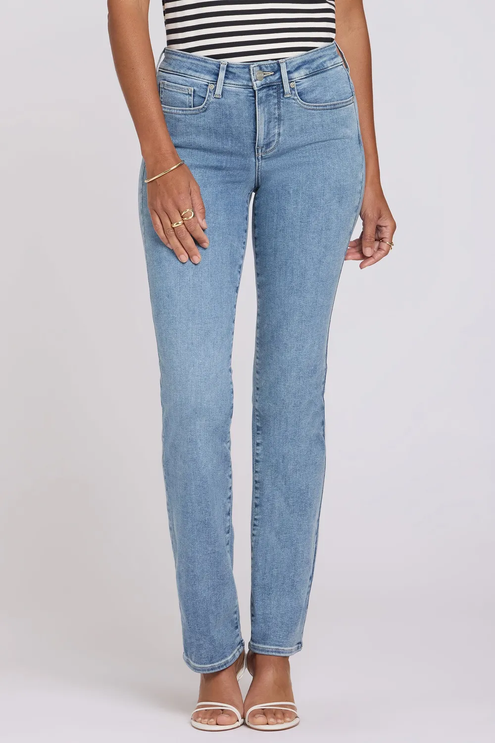 NYDJ Marilyn Straight Jeans Haley gerade