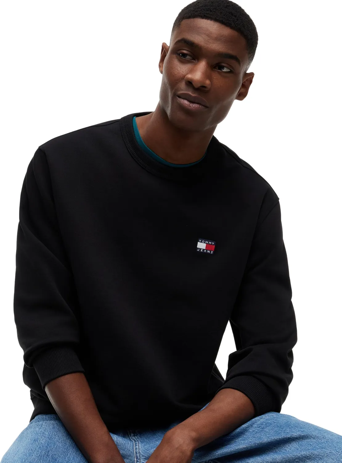 Tommy Jeans TJM Reg Badge Crew Sweatshirt 3XL Herren